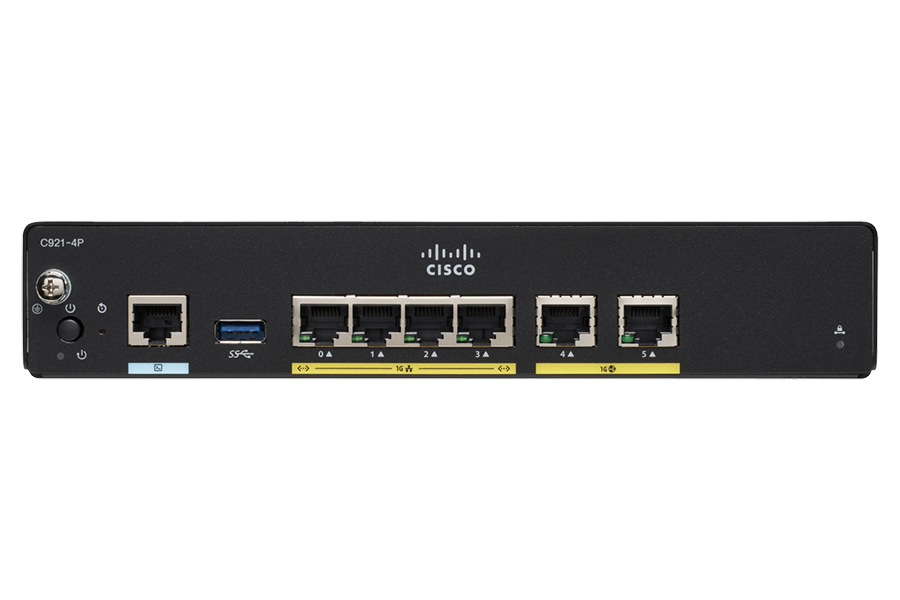 (新規) C926-4P - VDSL/ADSL2+ Annex B/J を備えた Cisco 926 ギガビット イーサネット セキュリティ ルータ メイン画像