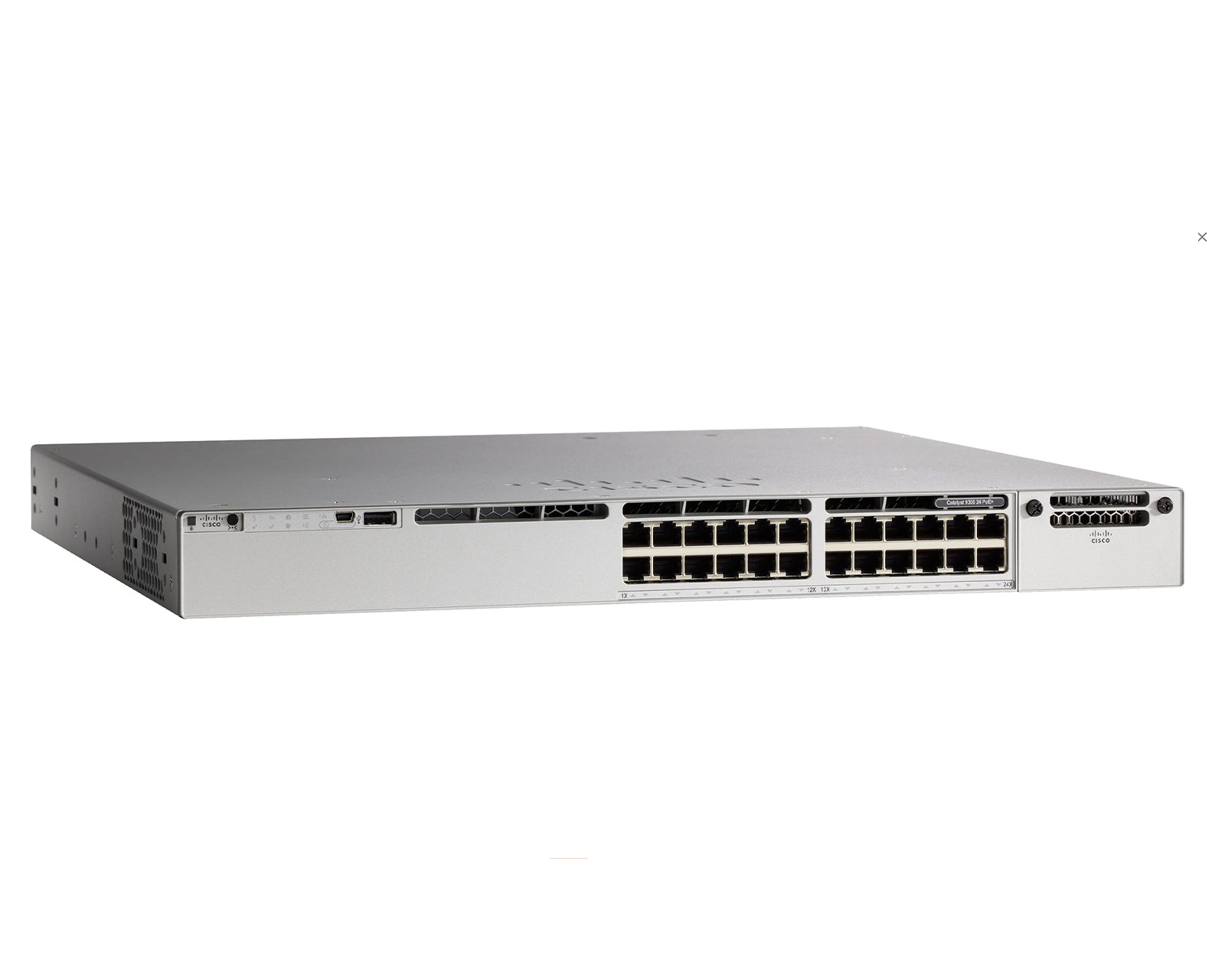 Cisco C9300-24T-E Catalyst 9300 24端口千兆模块化上行链路 <tc>交换机</tc> 网络基础 | 二手