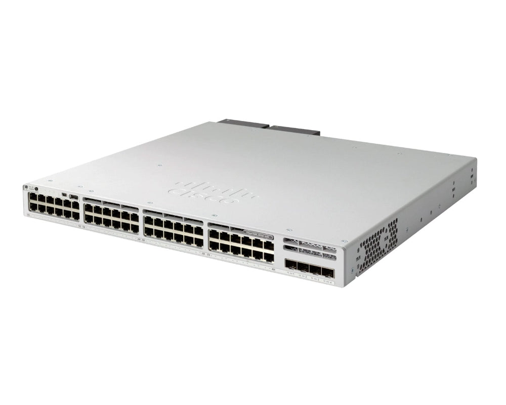 Cisco C9300L-48UXG-4X-A 48 port UPOE, 12 ports Multigigabit (10G/5G/2.5G/1G/100M) + 36 port 1G (1G/100M/10) 4x 10G/1G fixed uplinks 1100W AC | USED