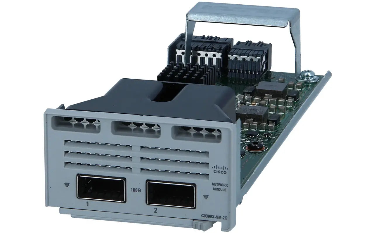 Cisco C9300X-NM-2C Catalyst 9300X 2 端口双速率 40G/100G QSFP 上行链路网络模块 - |新的