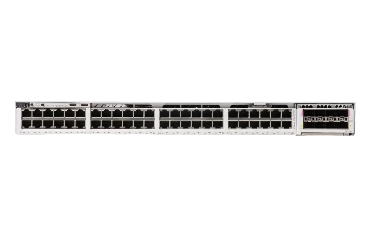 Cisco C9350-48P Catalyst 9350 48 cổng GbE PoE+ 1440W 200G Uplink IOS XE Truy cập lớp 3 <tc>công tắc mạng</tc> | ĐÃ QUA SỬ DỤNG Hình ảnh chính