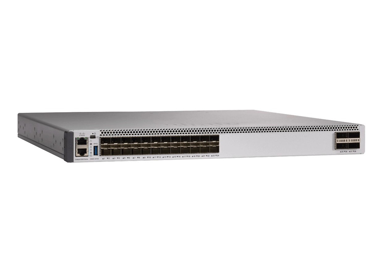 Cisco C9500-24Y4C-E Catalyst 9500 24x 25G SFP28 4x 100G QSFP28 2 Tbps UADP 3.0 <tc>Switch</tc> - | NEU