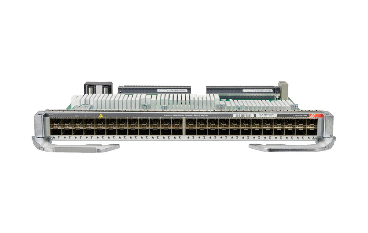 Carte de ligne Cisco C9600-LC-48S Catalyst 9600 série 48 ports 1GE SFP pour C9606R C9604 | UTILISÉ Image principale