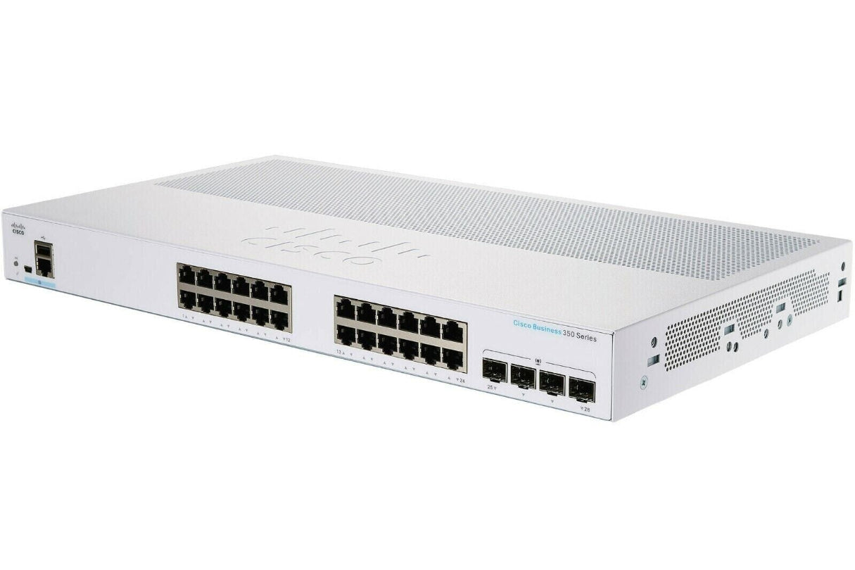 Cisco CBS350-24FP-4X Business 350 24 cổng PoE+ 370W 4x 10G SFP+ <tc>công tắc mạng</tc> - | MỚI Hình ảnh chính