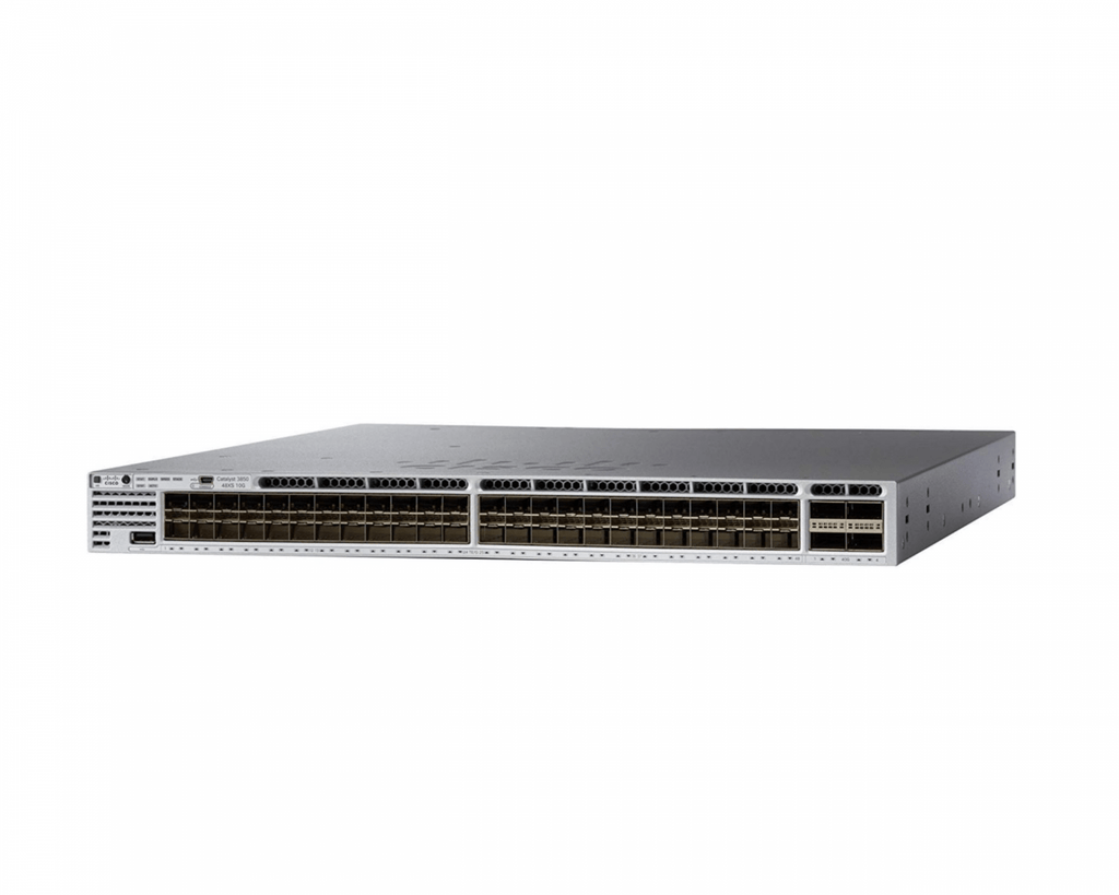 Cisco WS-C3850-48XS-E Catalyst 3850 48x 10G SFP+ 4x 40G QSFP+ 1.28 Tbps IP Services Switch | USED