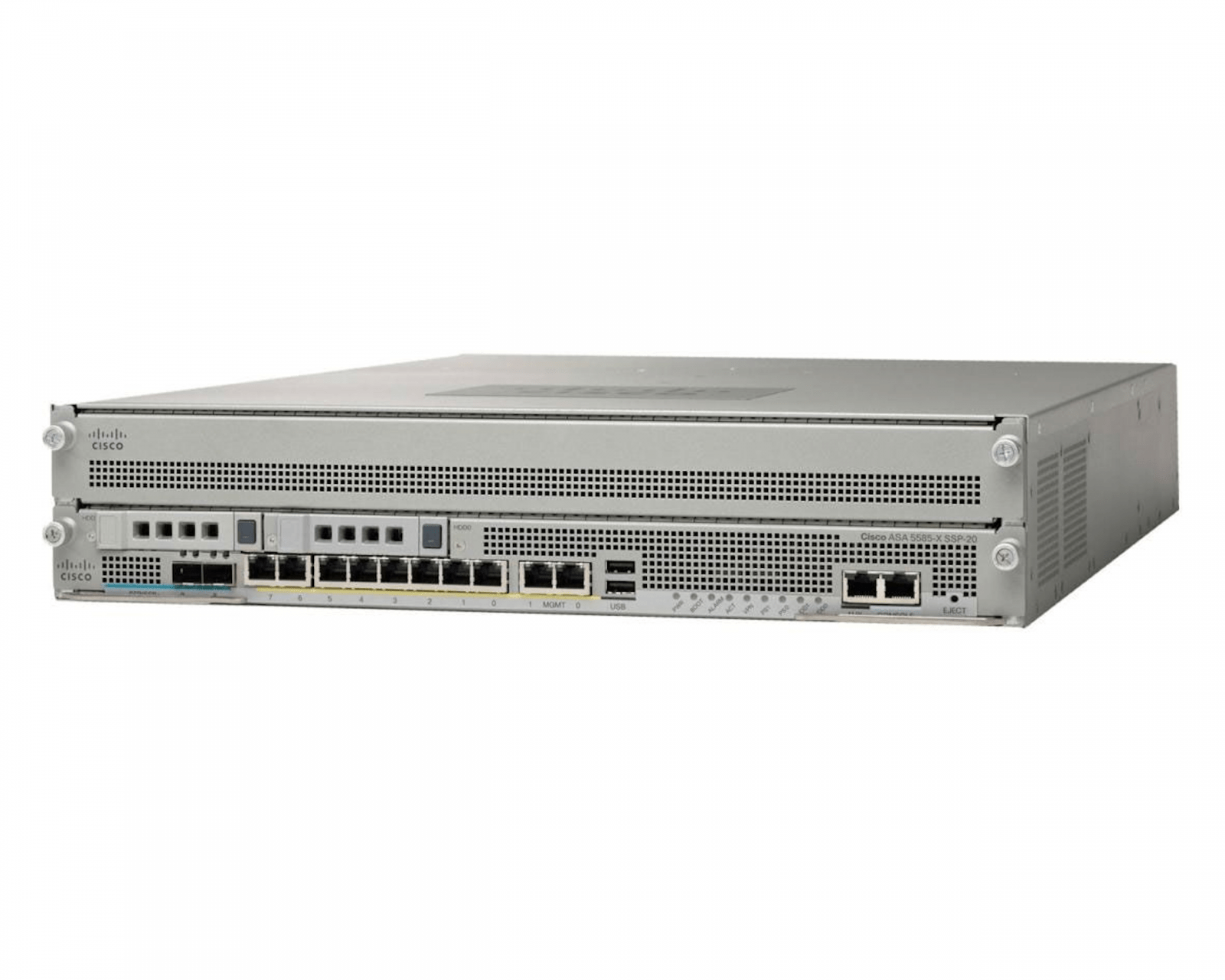 Cisco ASA5585-S40-K9 ASA5585 Chassis ASA5585-SSP-40 Dual AC | USED Main image