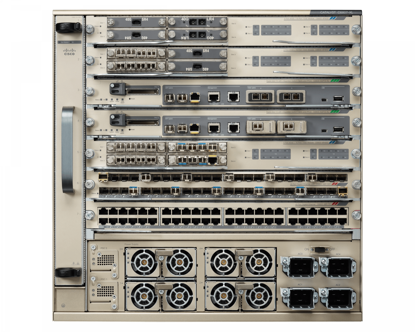 Cisco C6807-XL Catalyst 6800 Series Switch Chassis | USED Secondary image