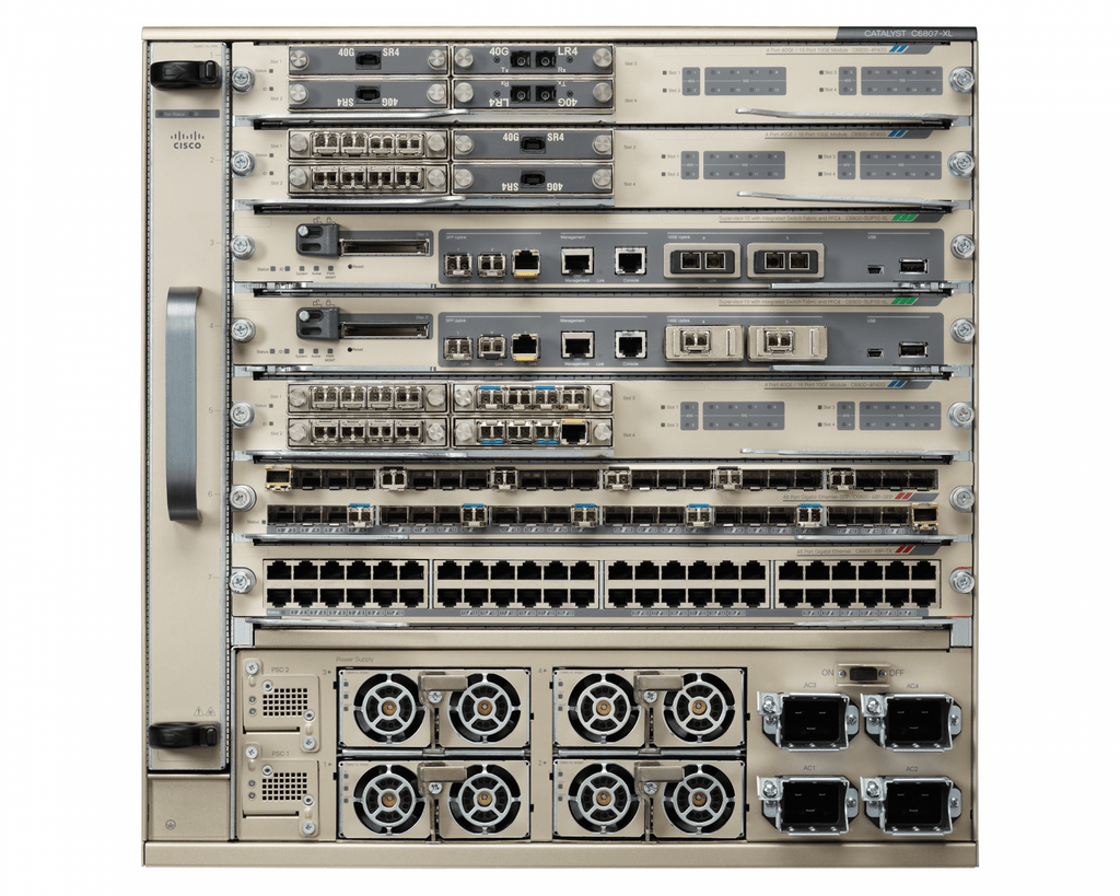 Cisco C6807-XL Catalyst 6800 系列 <tc>交换机</tc> 底盘 - | 全新