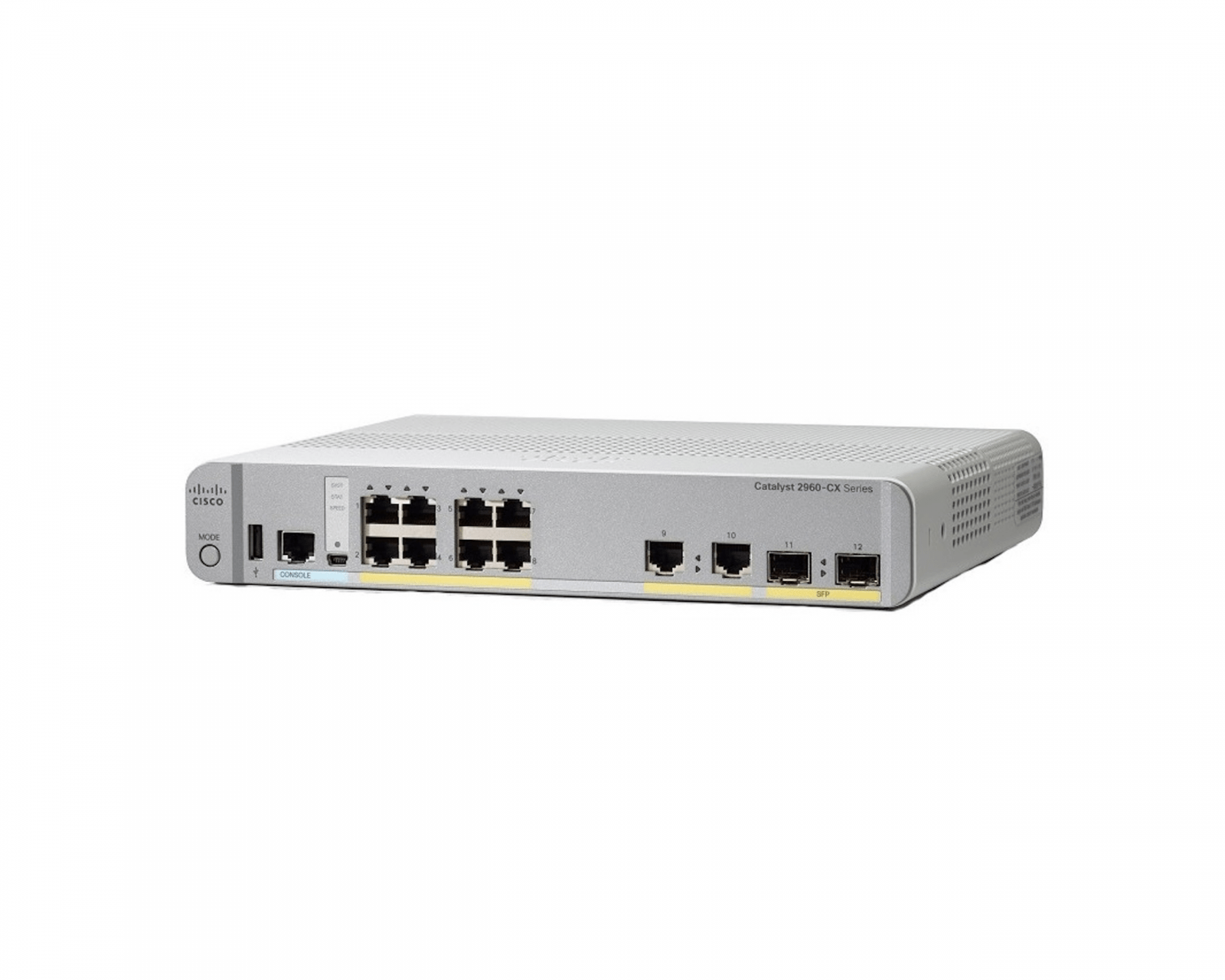 CISCO WS-C2960CX-8PC-L CATALYST 2960CX 8-PORT POE+ NETWORK SWITCH - | NEW