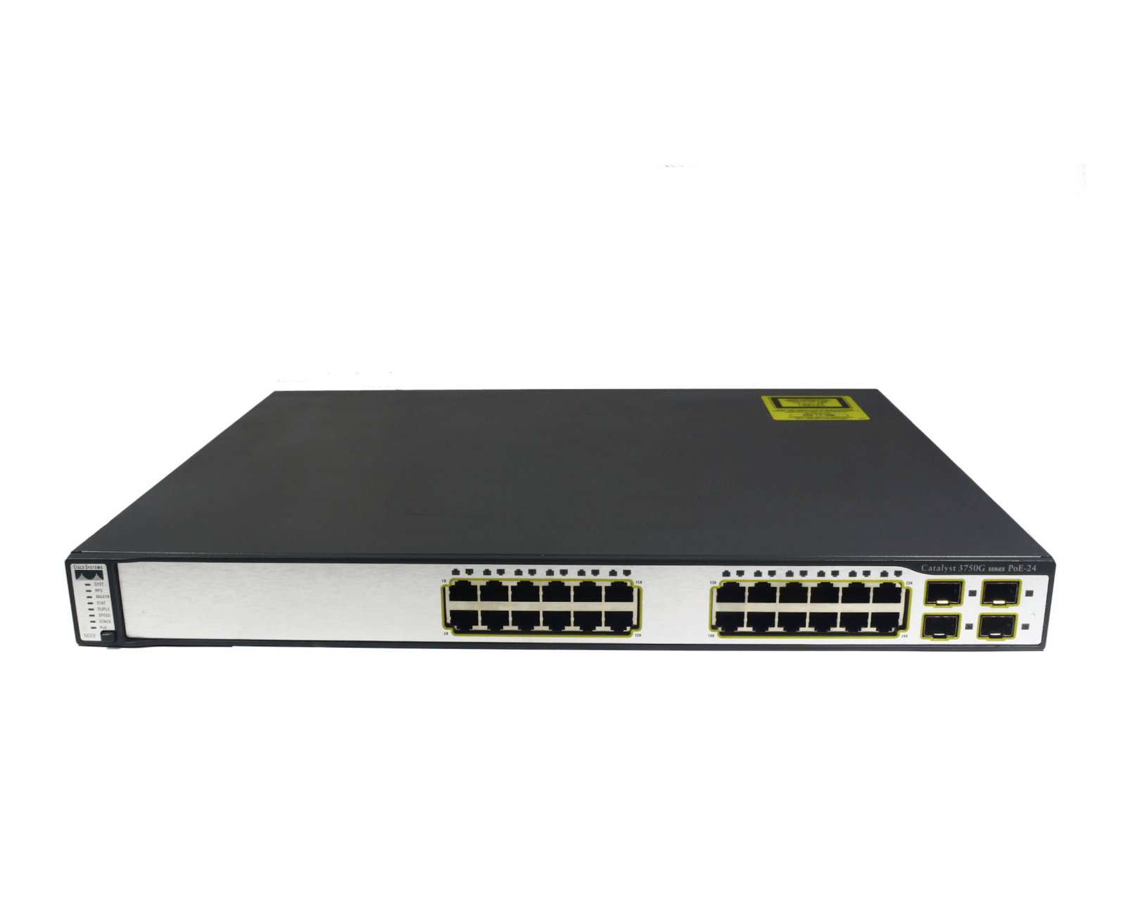 Cisco WS-C3750G-24PS-S 24Port Managed Gigabit PoE Switch 3750G | USED