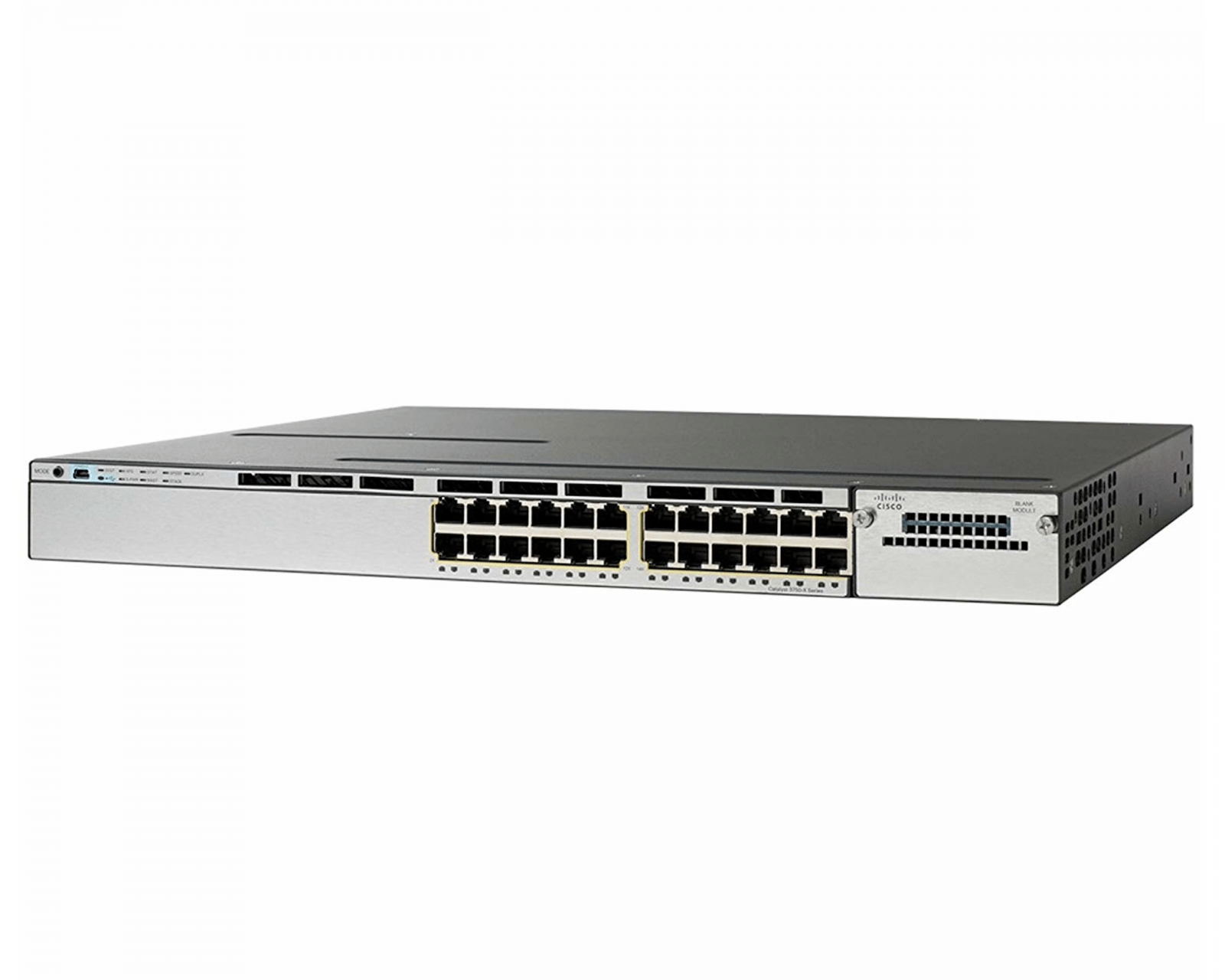 Cisco WS-C3750X-24T-S 24 Port Gigabit Managed Switch IP Base - | NEW Secondary image