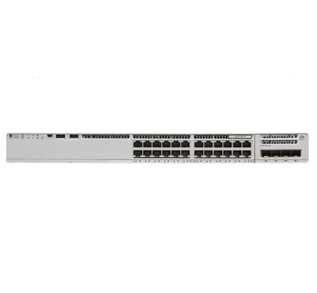 Cisco C9200L-24T-4X-E Catalyst 9200L 24端口 4x 10G SFP+ 网络基础管理型交换机 <tc>交换机</tc> | 二手