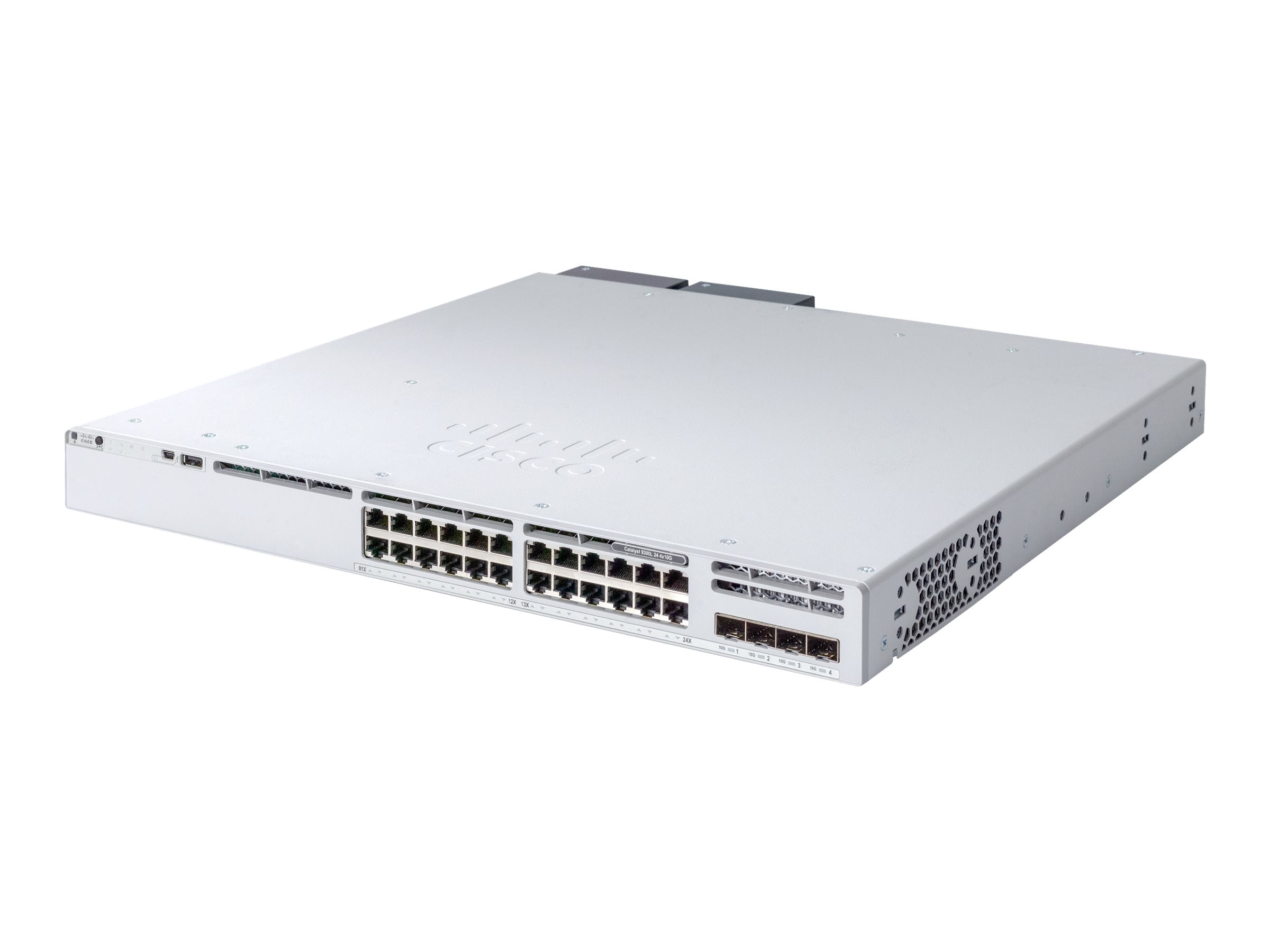 Cisco C9300L-24T-4X-E Catalyst 9300L 24-Port Gigabit 4x 10G Fixed Uplink Switch Network Essentials | USED Secondary image