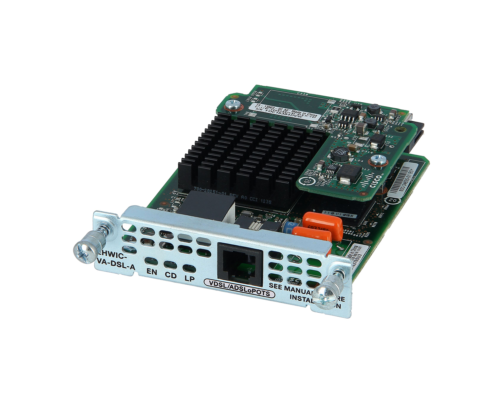 Cisco EHWIC-VA-DSL-B Đa chế độ VDSL2/ADSL/2/2+ EHWIC Phụ lục B | ĐÃ SỬ DỤNG