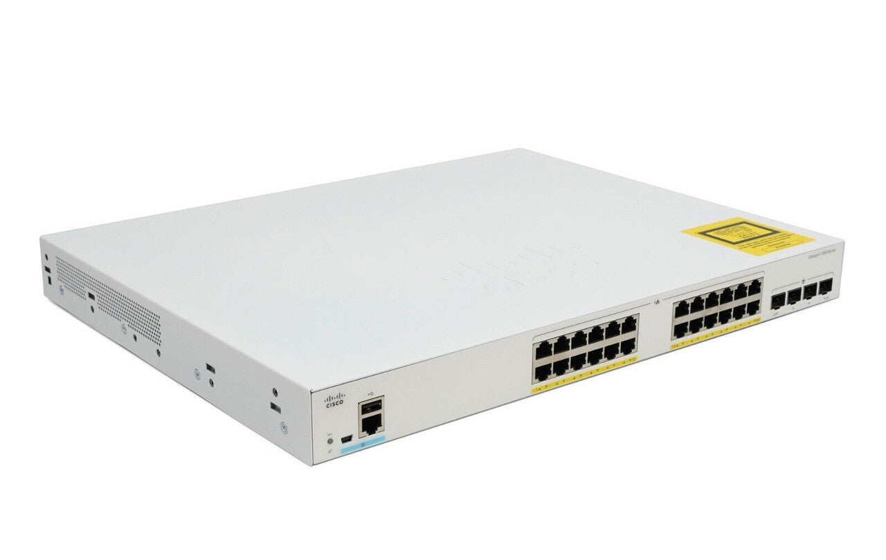 Cisco C1000-24FP-4X-L Catalyst 1000 24 cổng GbE PoE+ 370W 4x 10G SFP+ Layer 2 <tc>công tắc mạng</tc> - | MỚI