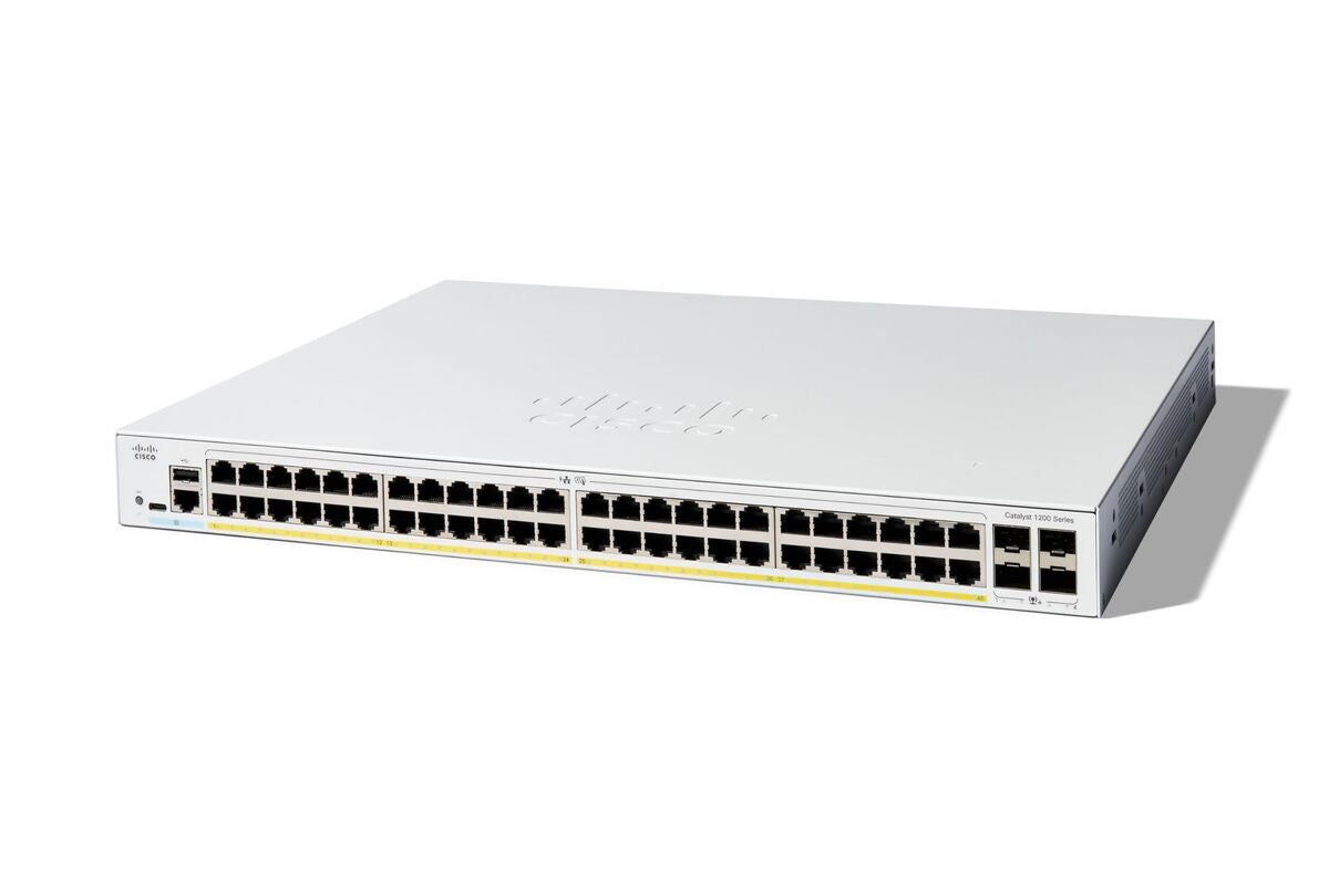 Cisco C1200-48P-4X C1200 48x1GbE PoE+ 4x10G SFP+ <tc>交换机</tc> - | 新