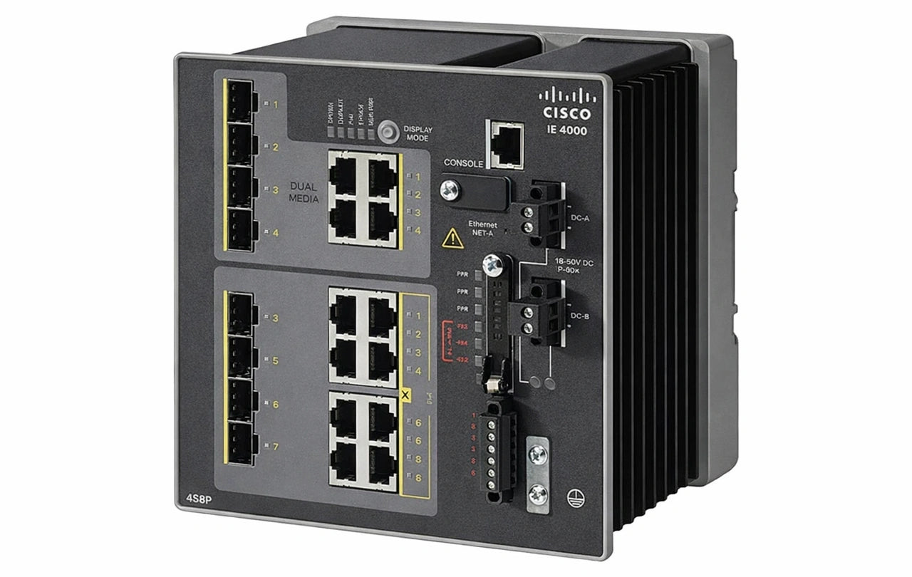 Kết hợp Cisco IE-4000-4GC4GP4G-E 4x1G PoE/4x1G - | MỚI Hình ảnh chính