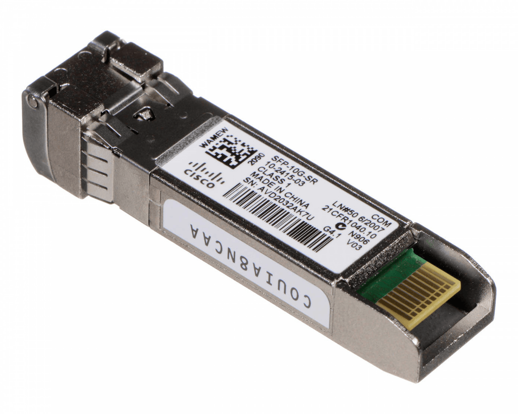 Mô-đun thu phát Cisco SFP-10G-SR 10GBASE SFP+ cho MMF V03 | ĐÃ SỬ DỤNG
