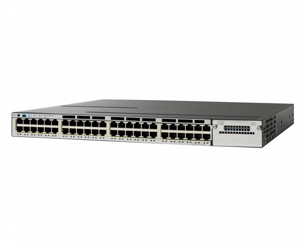 Cisco WS-C3750X-48P-L Gigabit PoE Switch LAN Base 715W AC 3750X - | NEW