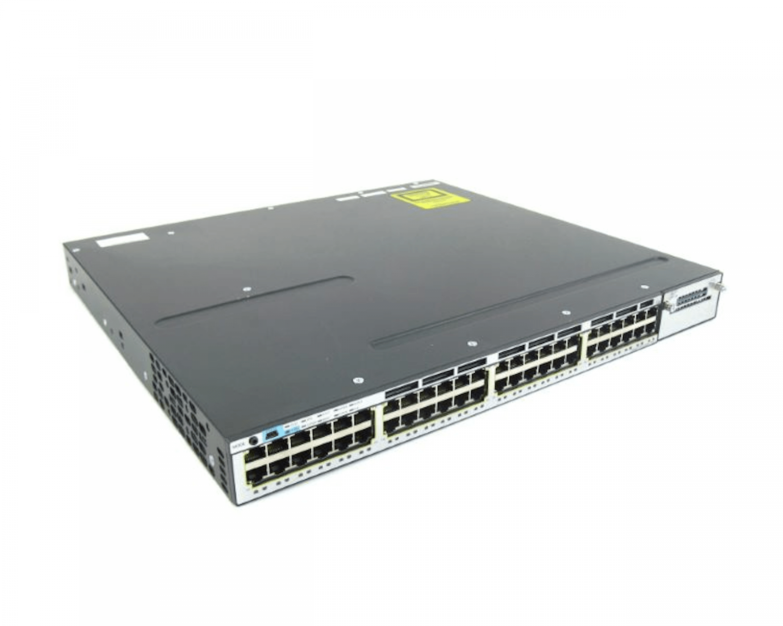 CISCO WS-C3750X-48PF-S 48 端口千兆位以太网 PoE+ IP Base 1100W AC PWR - |新的