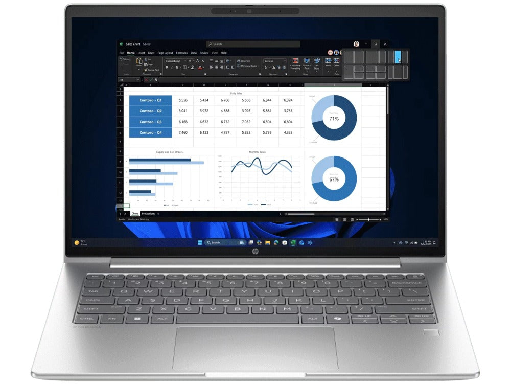 HP ProBook 4 G1i 14" AI Intel Core Ultra 5-225U 512GB SSD DM7W7PT#AB5 | <tc>全新行货</tc> 主图