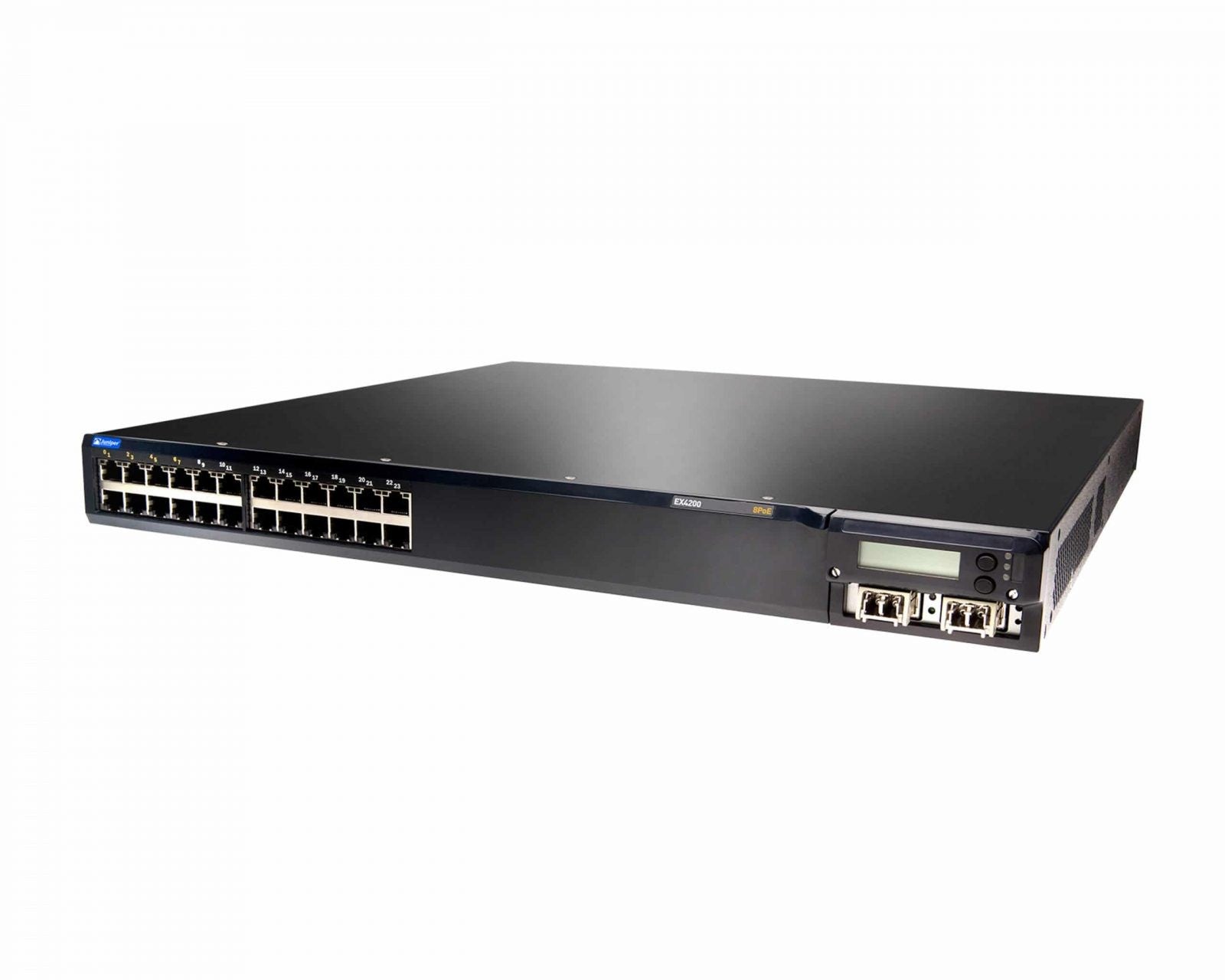 Bộ cấp nguồn PoE Gigabit 24 cổng Juniper Networks EX4200-24T <tc>công tắc mạng</tc> 1000Base-T EX 4200 24T - | MỚI