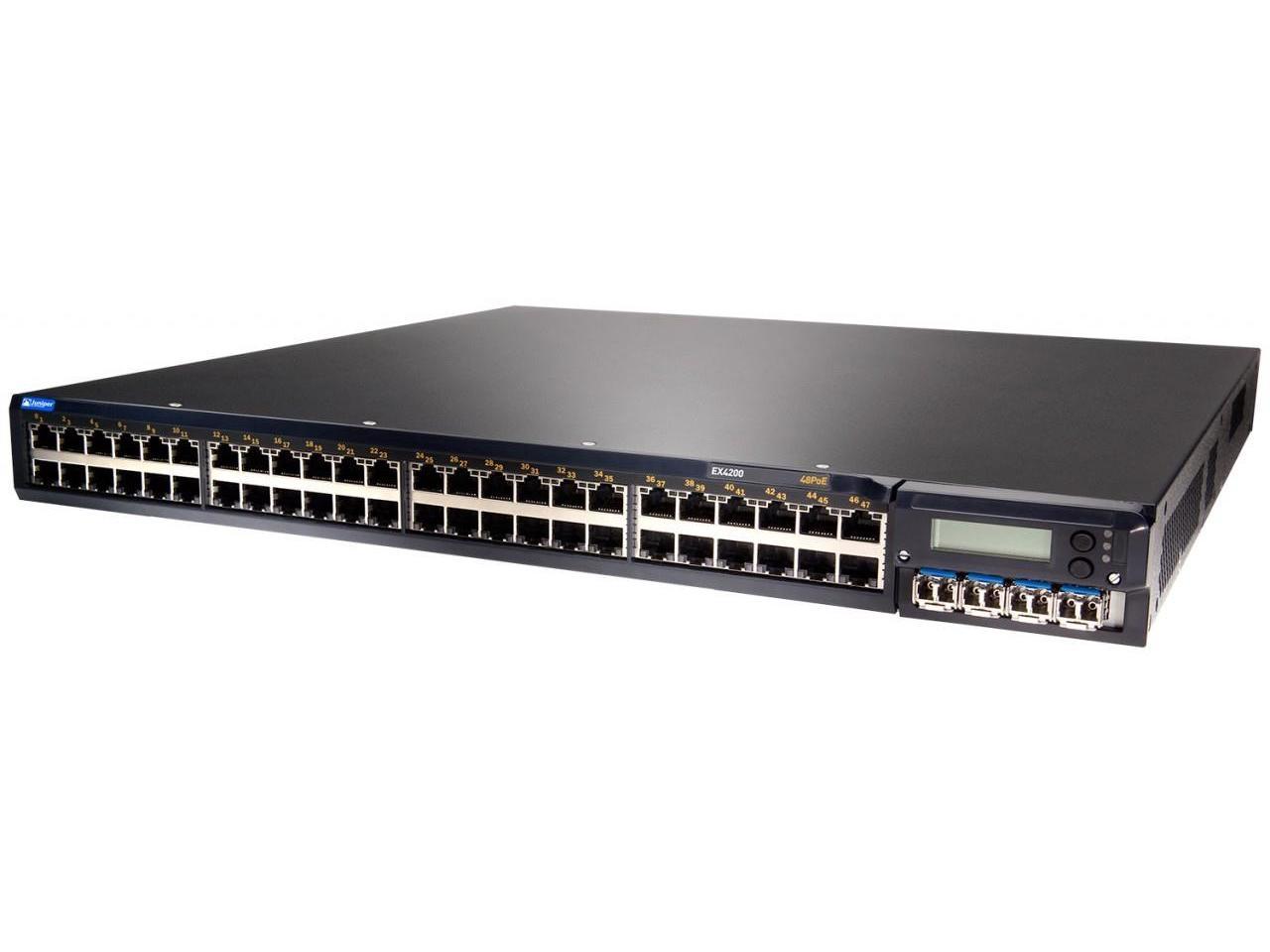 瞻博网络 EX4200-48PX 48PT POE+ 千兆以太网 <tc>交换机</tc> 930W 交流电源 EX4200 - | 全新 主图