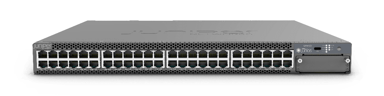 Juniper Networks EX4400 EX4400-48P 48端口千兆以太网PoE++ 90W 2x 100G Mist AI三层交换机 <tc>交换机</tc> - | 新 次要图像