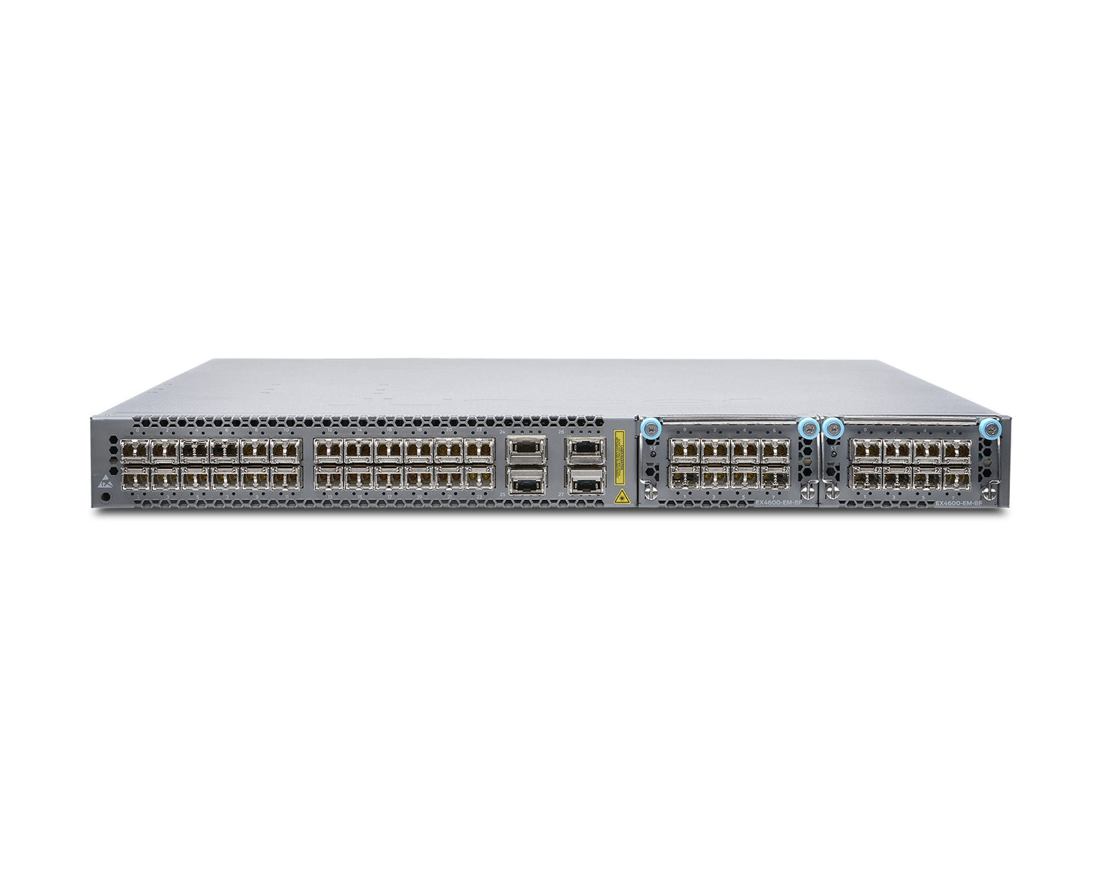 JUNIPER EX4600-40F-AFI 24 SFP+/SFP 포트 4 QSFP+ 포트 AC PC 후면에서 전면 AF | 사용된 메인 이미지