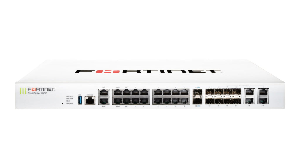 フォーティネット FortiGate FG-100F 20 Gbps NGFW SD-WAN ファイアウォール アプライアンス |使用済み