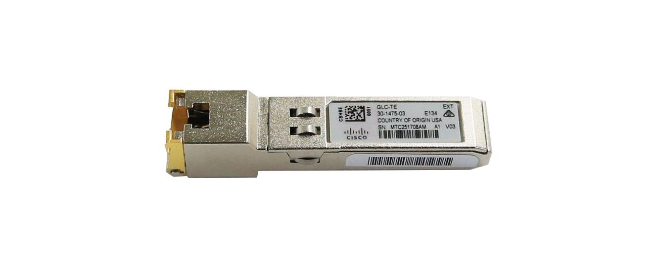 Cisco GLC-TE -1000BASE-T SFP transceiver module - | NEW