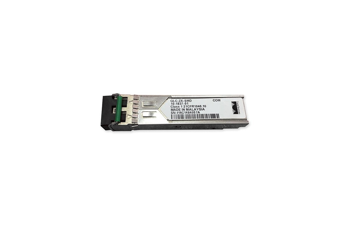 Cisco GLC-ZX-SMD 1000BASE-ZX SFP Transceiver Module | USED Main image