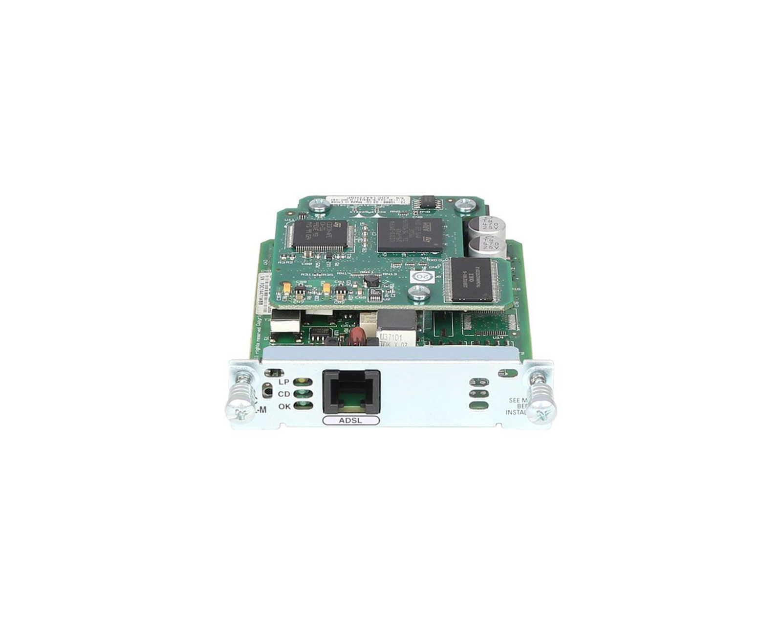 Cisco HWIC-ADSL-B/ST 2 ports HWIC avec 1 port | UTILISÉ Image principale