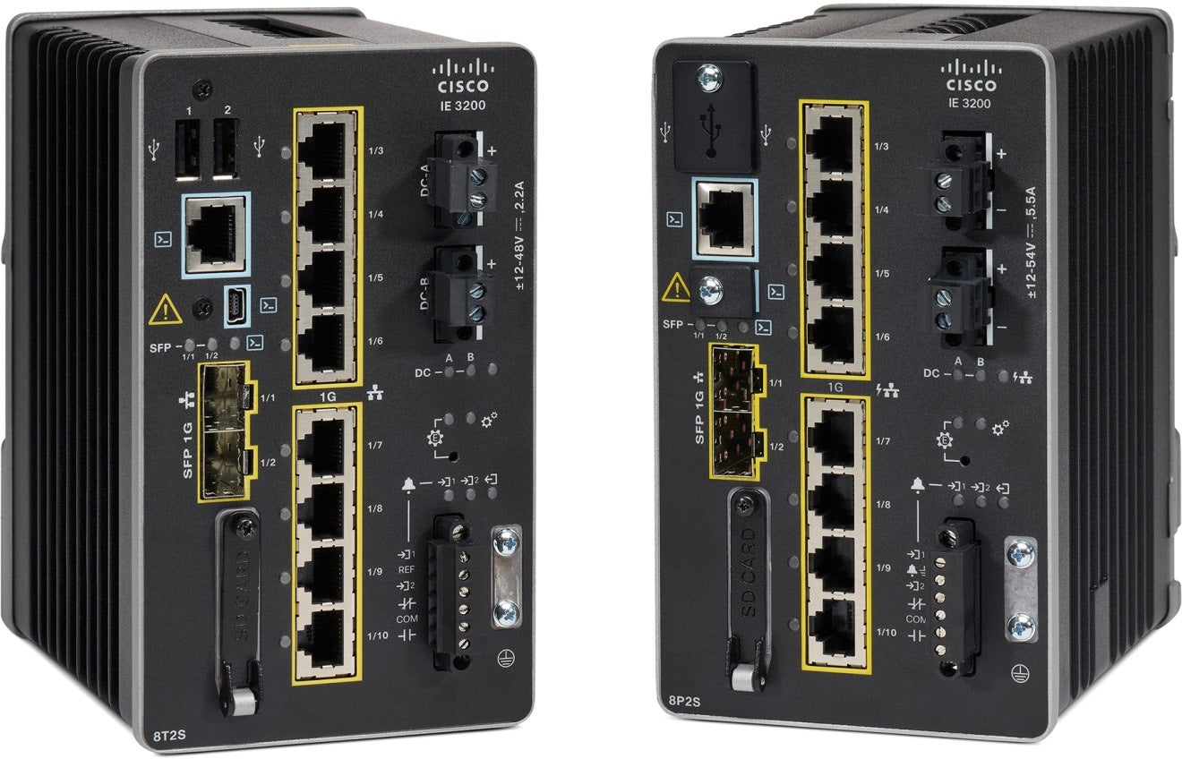 Cisco IE-3200-8T2S-E 8x1GB RJ45 2x1G SFP Rugged Series <tc>Switch</tc> - | NEU