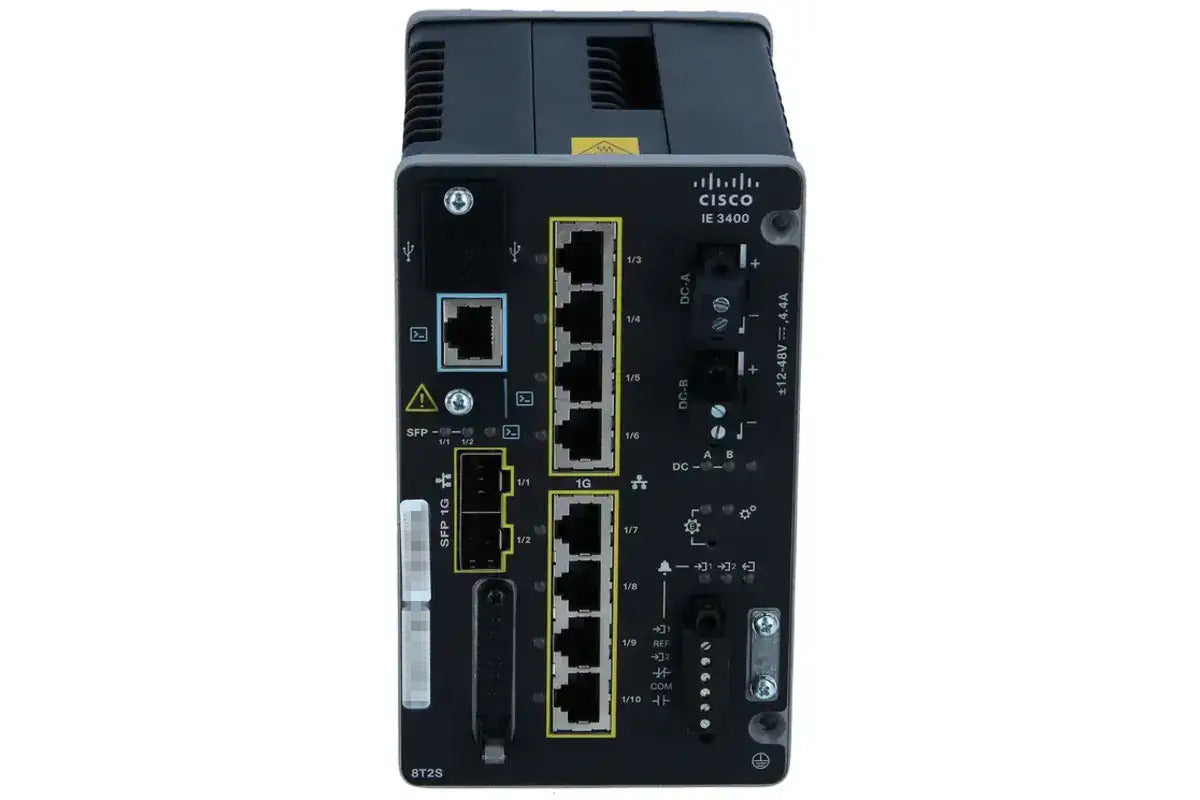 Cisco IE-3400-8T2S-A 坚固型系列 8 个 10/100/1000 端口 - 2 个千兆 SFP 端口 <tc>交换机</tc> - | 新