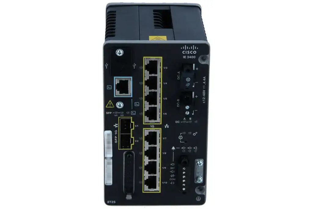 Cisco IE-3400-8T2S-E Rugged Series 8x 10/100/1000 - 2x Gigabit SFP Switch - | NEW