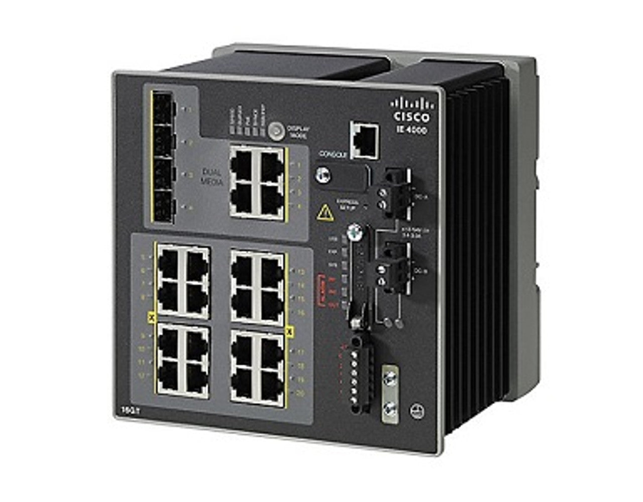 Cisco IE-4000-16GT4G-E IE4000 <tc>Switch</tc> Mit 16 GE Kupfer- und 4 GE Combo-Uplink-Ports | Gebraucht