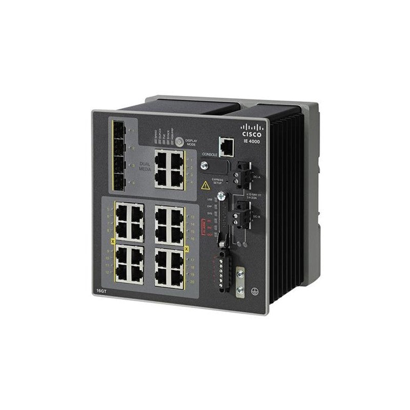 Cisco IE-4000-16GT4G-E 工业以太网 4000 系列 <tc>交换机</tc> - | 新