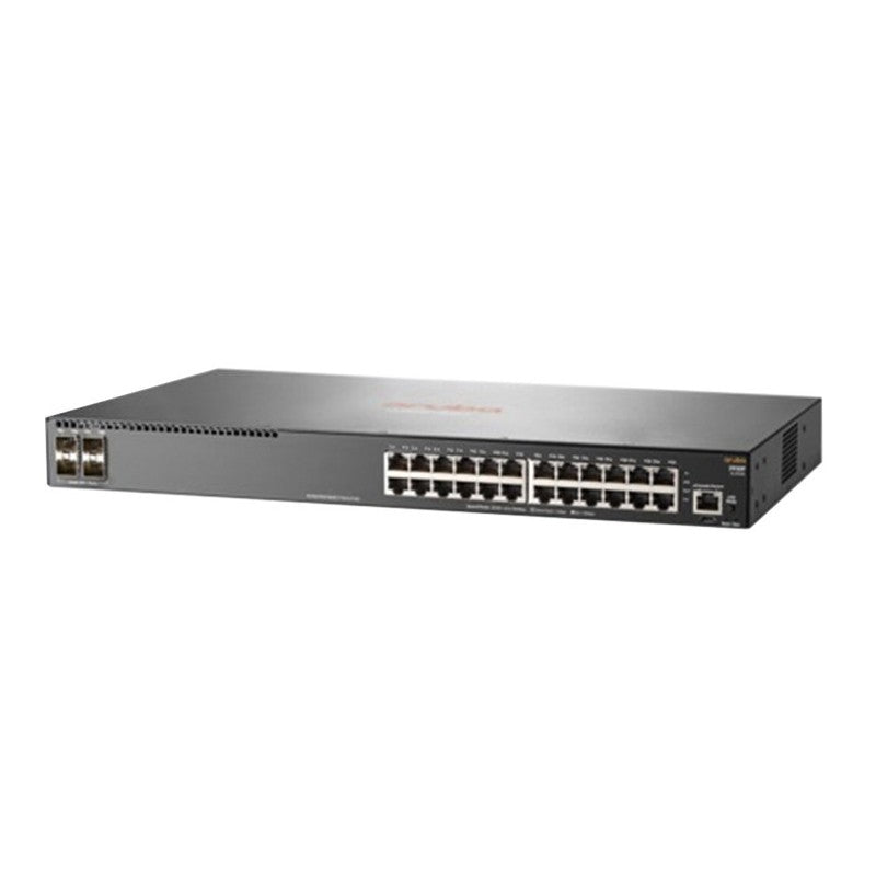 HPE Aruba JL255A 2930F 24-Port GbE PoE+ 370W 4x 1G/10G SFP+ Layer 3 Managed Switch - | NEW Secondary image