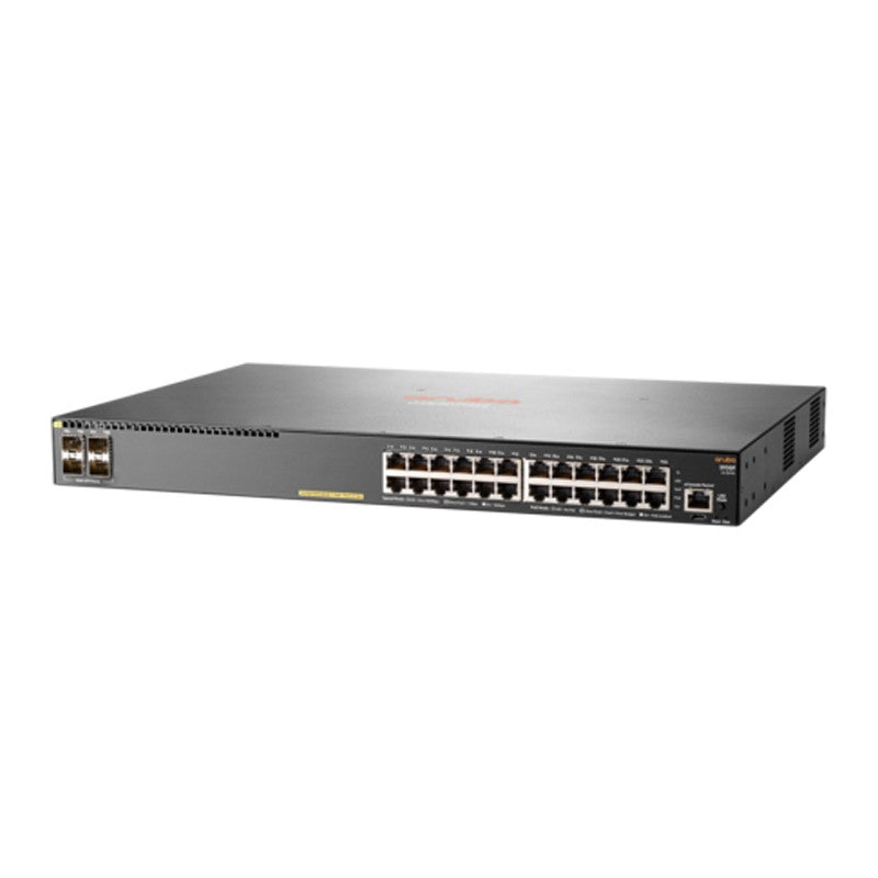 HPE Aruba JL261A 2930F 24-Port GbE PoE+ 4x 1G SFP Layer 3 Managed Switch - | NEW Secondary image