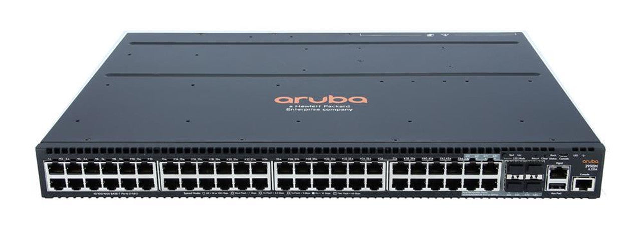 HPE JL321A Aruba 2930M 48G 44x GbE 4x Combo SFP 1-Slot 176 Gbps No PoE L3 Managed <tc>Switch</tc> | GEBRAUCHT