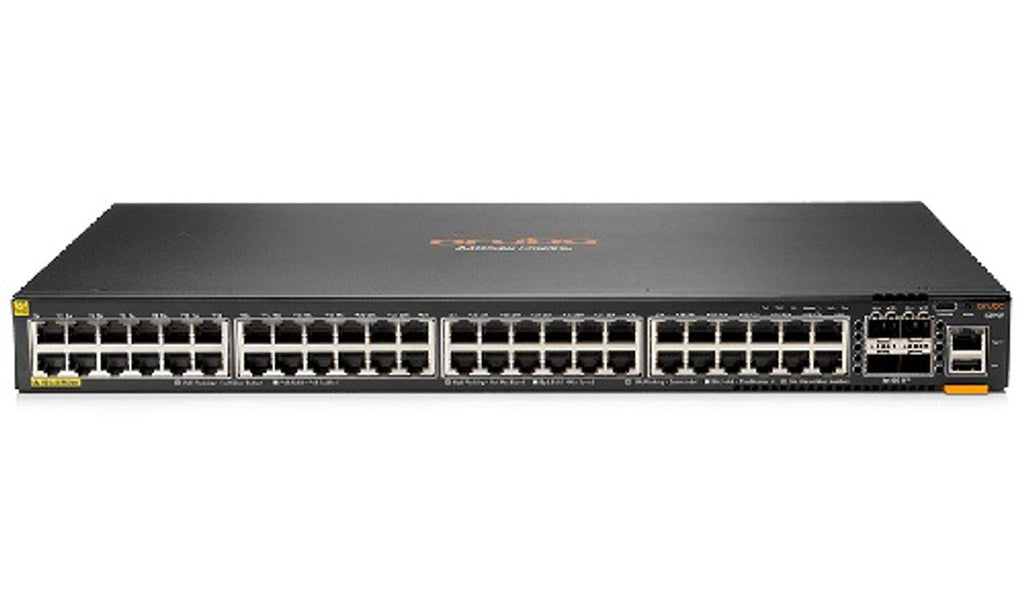 HPE Aruba JL727A CX 6200F 48-Port GbE PoE+ 4x 10G SFP+ Layer 3 Managed <tc>Switch</tc> | GEBRAUCHT
