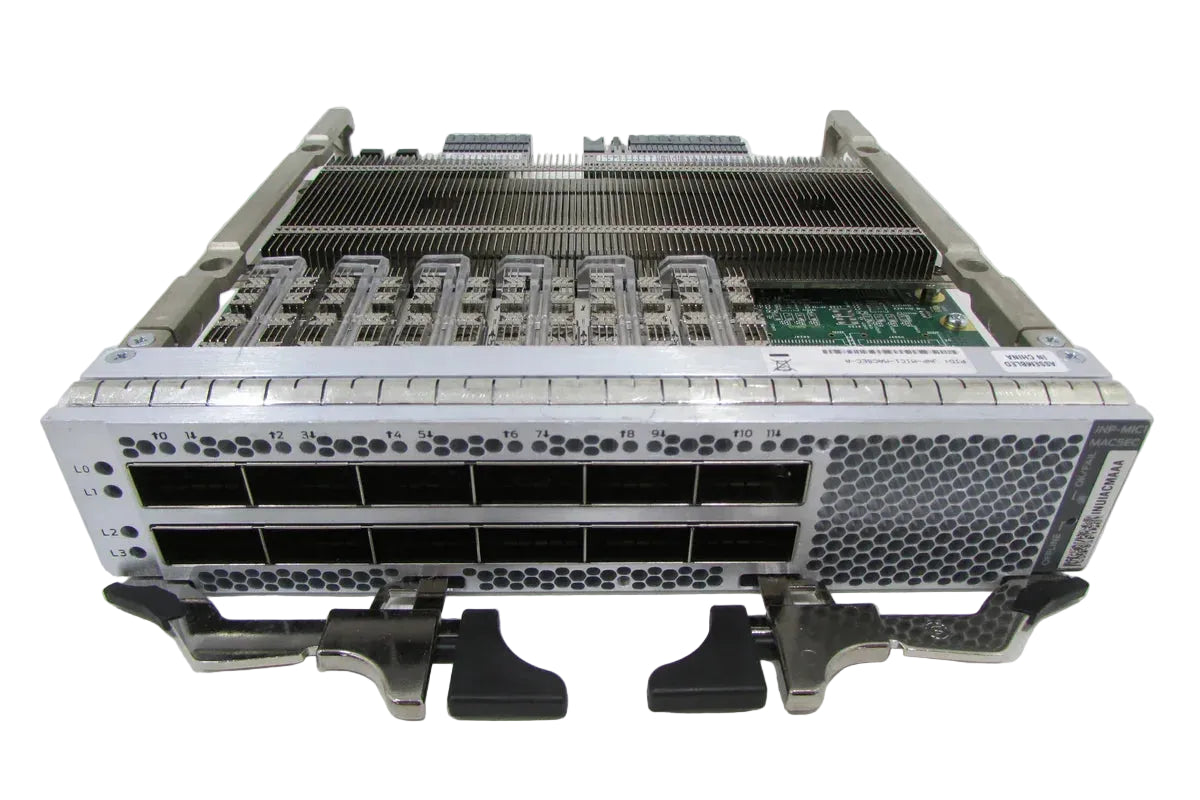 Juniper JNP-MIC1 MX 시리즈 12x 100GbE QSFP28 다중 속도 모듈형 인터페이스 카드 | 사용된 메인 이미지