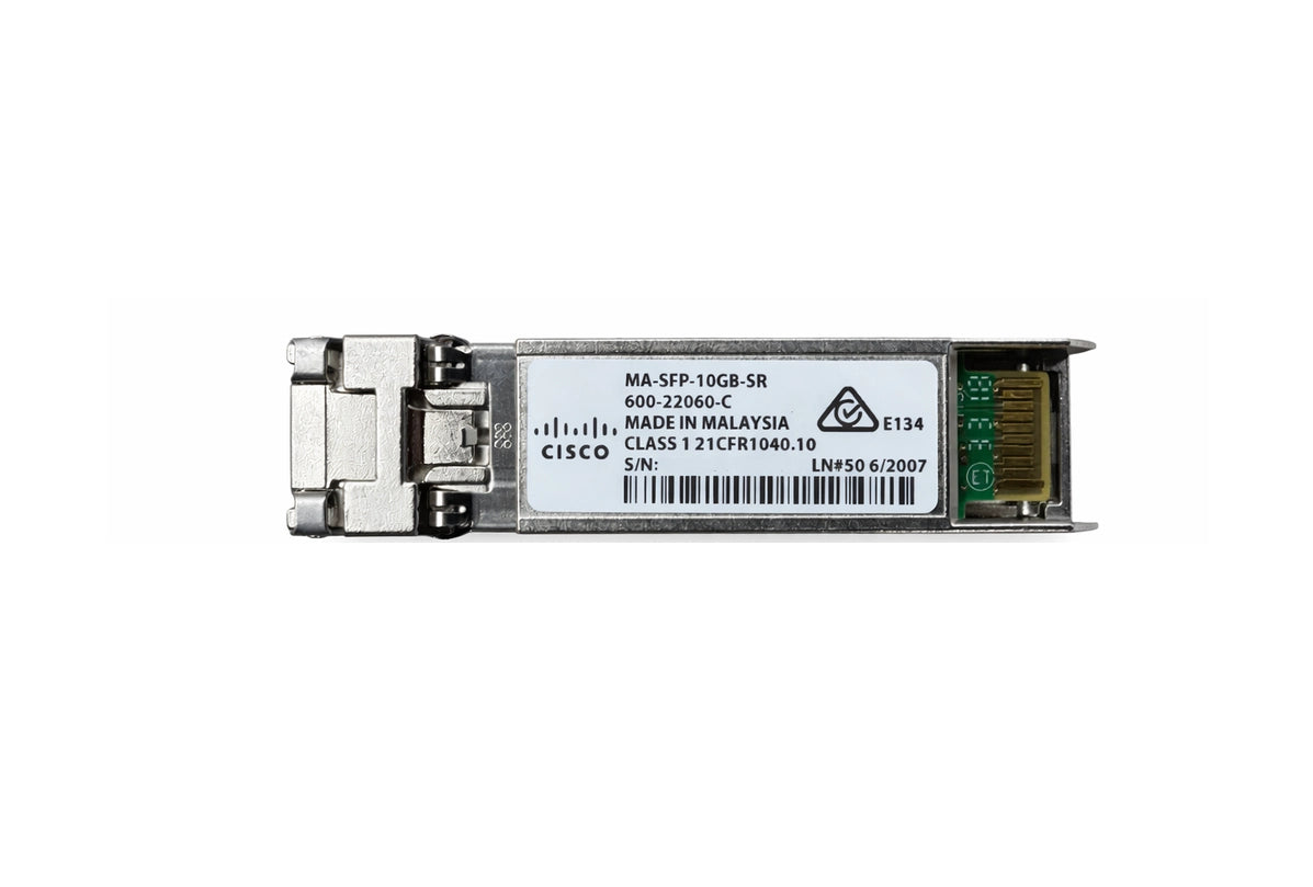 Cisco Meraki MA-SFP-10GB-SR 10GB BASE-SR 850nm SFP+ Transceiver | USED Main image