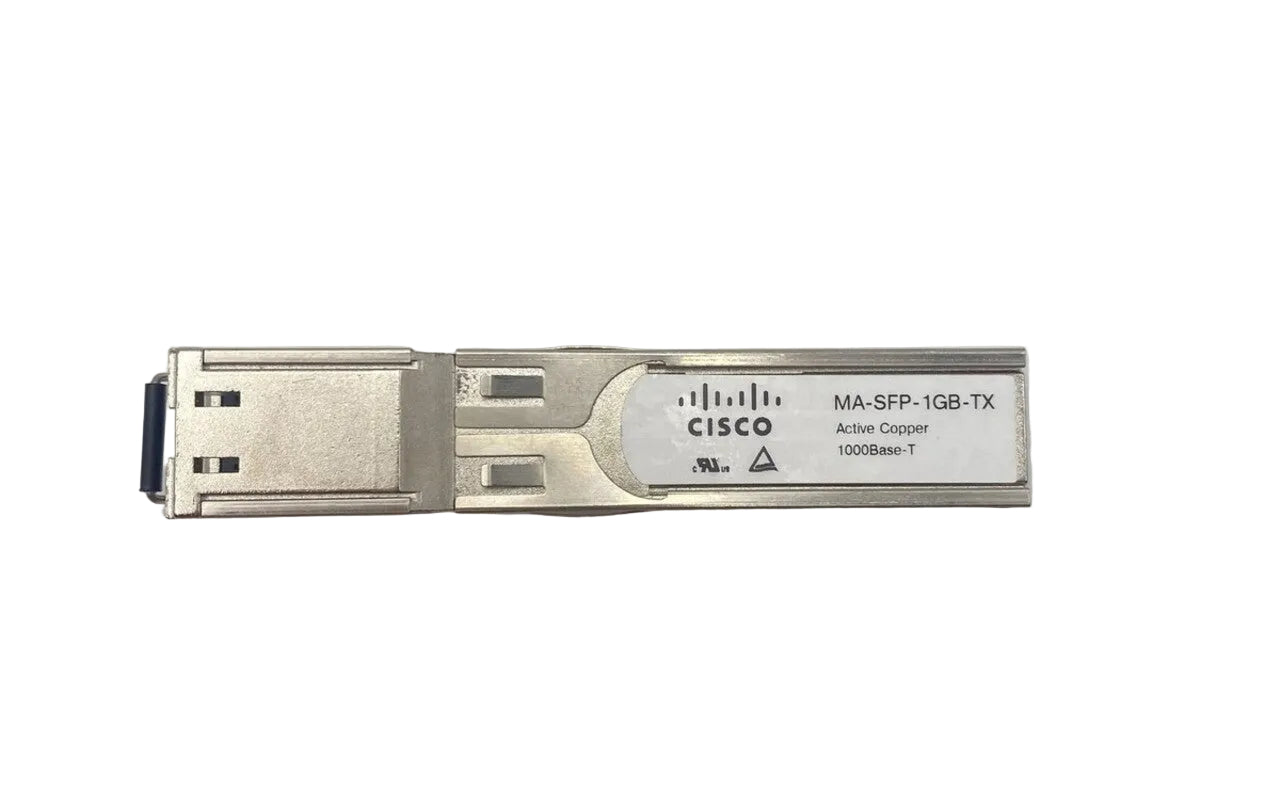 Cisco Meraki MA-SFP-1GB-TX 1000BASE-T 1G SFP Copper RJ-45 100m Gigabit Transceiver - | NEW