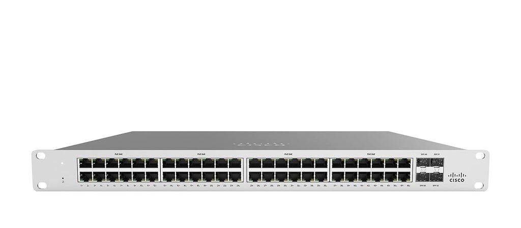 Bộ chuyển mạch Cisco Meraki MS120-48FP-HW, 48 cổng 1GbE, 4 module SFP 1GbE - Chưa có người nhận <tc>công tắc mạng</tc> - | MỚI