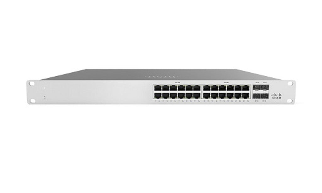 Cisco Meraki MS120-24P-HW 24个千兆PoE+端口，4个1G SFP端口，370W堆叠式云管理型交换机 <tc>交换机</tc> | 二手