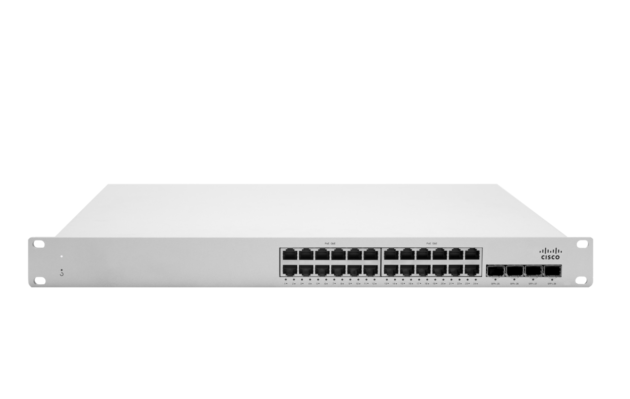 Cisco Meraki MS150-24MP-4X MS150 16x1G 8x5G PoE++ 370W 4x 10G SFP+ 云管理型 <tc>交换机</tc> - | 新