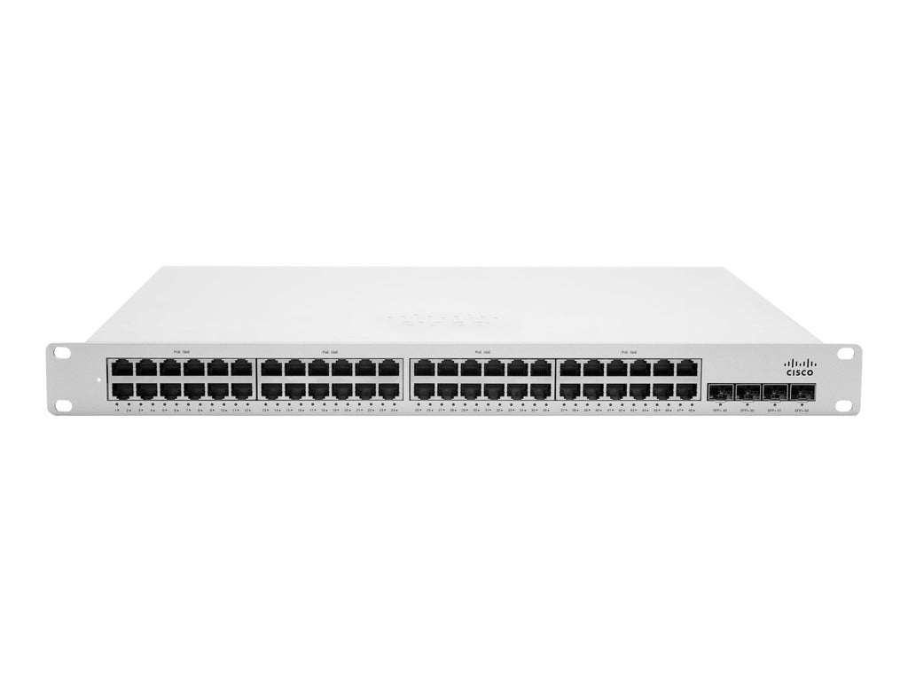 Cisco Meraki MS350-48FP-HW MS350 48 cổng Gigabit PoE+ 10G SFP+ Quản lý đám mây, có thể xếp chồng L3 <tc>công tắc mạng</tc> 740W | Đã qua sử dụng
