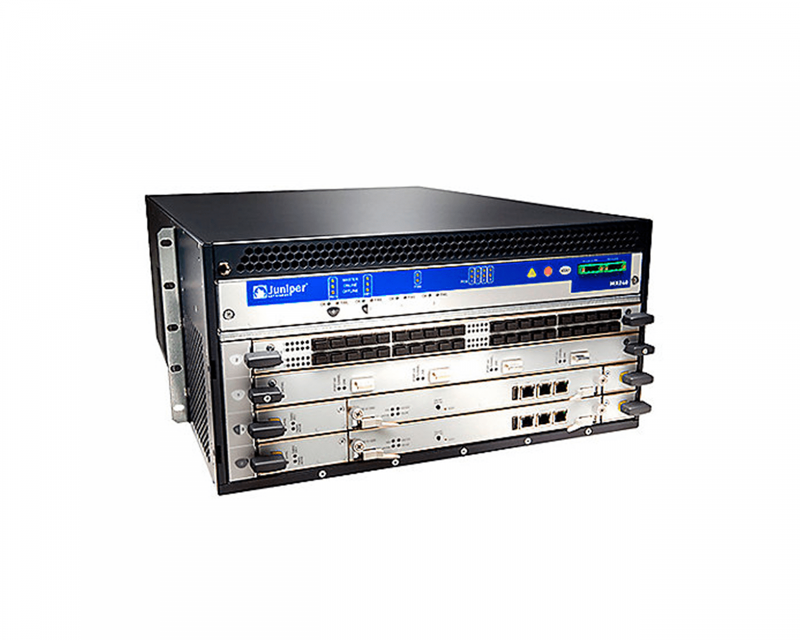 주니퍼 MX240BASE-AC 1X RE-S-2000-4096 \| 1X SCB-MX960 \| 2X PWR-MX480-1200-AC | 사용된 메인 이미지